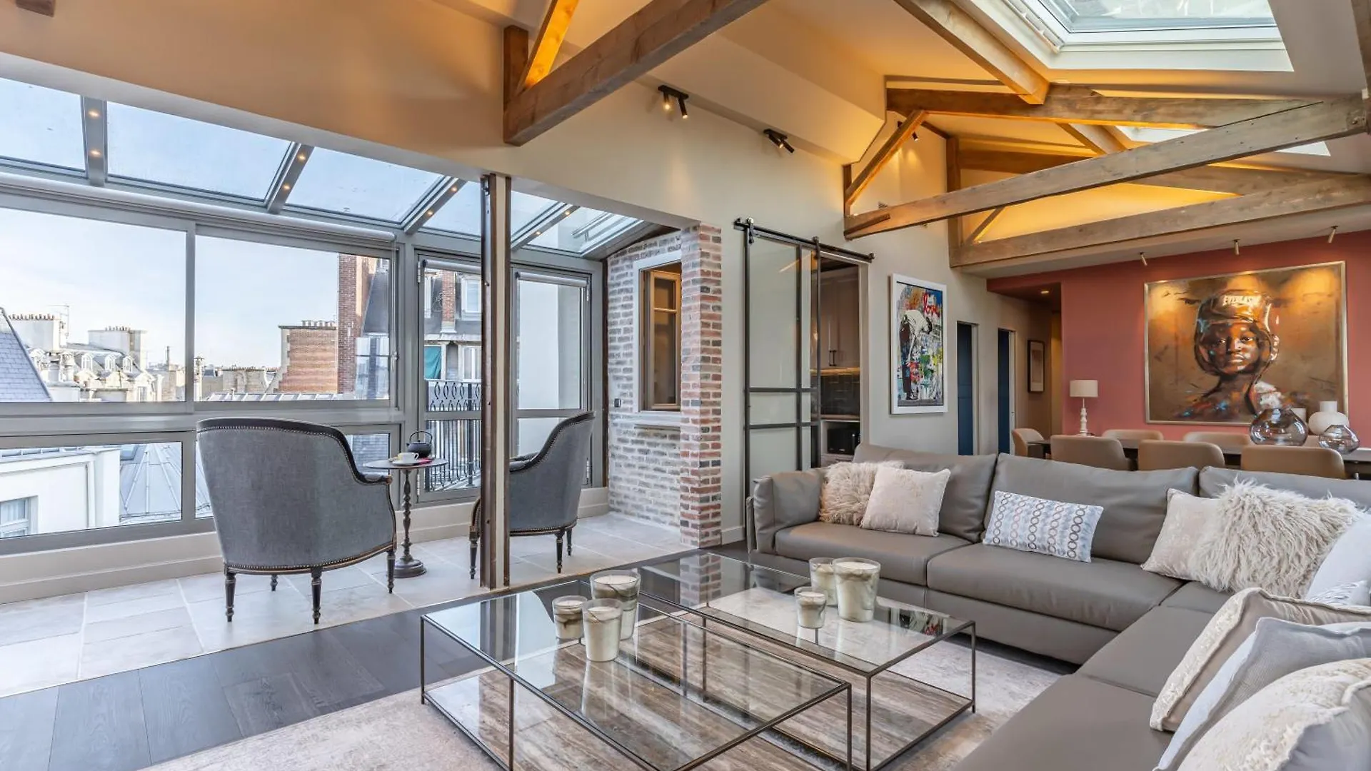 Lovely Penthouse Apt With Terrasse Paris